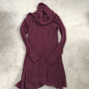 Maroon tunic